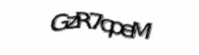 Security check image, please type the characters shown